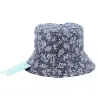 Denim Flowers Bucket Hat - Traclet Reference: 11925 | Traclet Hatmakers
