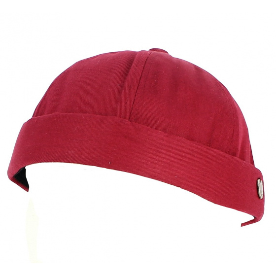 Bonnet Docker Coton Rouge - Traclet Bonnet Docker Coton Rouge - Traclet