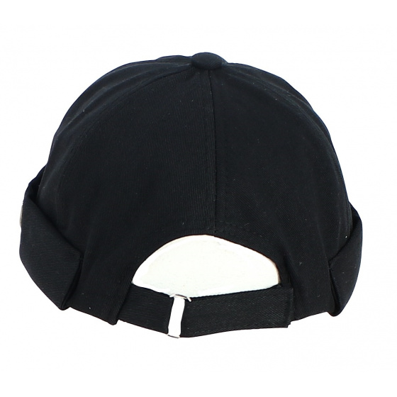 Bonnet Docker Coton Noir - Traclet
