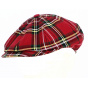 Red Plaid Irish Cap - Traclet
