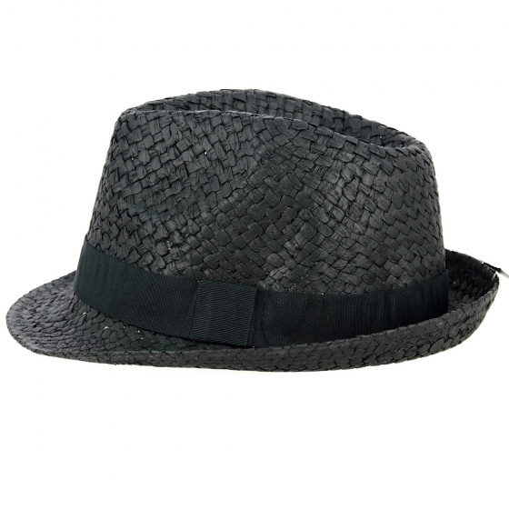 Chapeau Trilby Alvaro Noir - Traclet