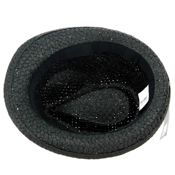 Alvaro Black Trilby Hat - Traclet