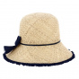 Christina Cloche straw Raphia hat - Traclet