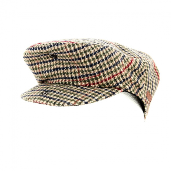 Casquette Plate Tweed Edgar - Traclet