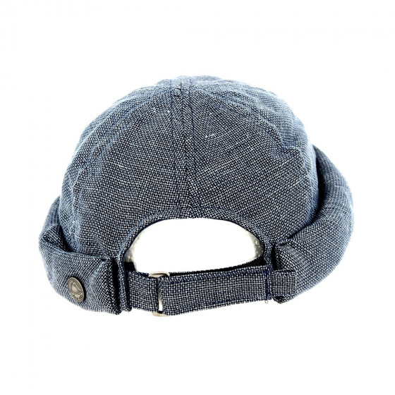 Cooper Linen Docker Cap Azul - MTM