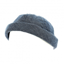 Cooper Linen Docker Cap Azul - MTM