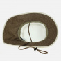 Bordeaux Traveller Hat with Neck Protection Beige - Soway