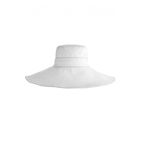 Capeline Larges Bords Laura  Réversible Anti-UV - Coolibar Capeline Larges Bords Laura  Réversible Anti-UV - Coolibar
