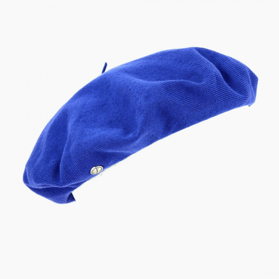 Blue Hyacinth Basque Beret - Laulhère