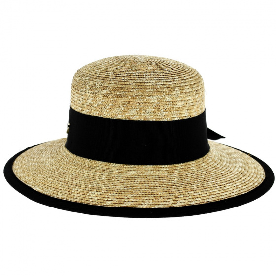 Harmony Natural Straw Wide-brimmed Hat - Fléchet