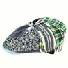 Frederique Traclet Eight-Panel Patchwork Cap Reference: 12008 | Chapellerie Traclet