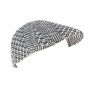 Rounded English-style Lincoln Viscose Cap - Stetson