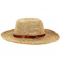 Tulear Natural Raffia Wide-Brimmed Hat - Traclet