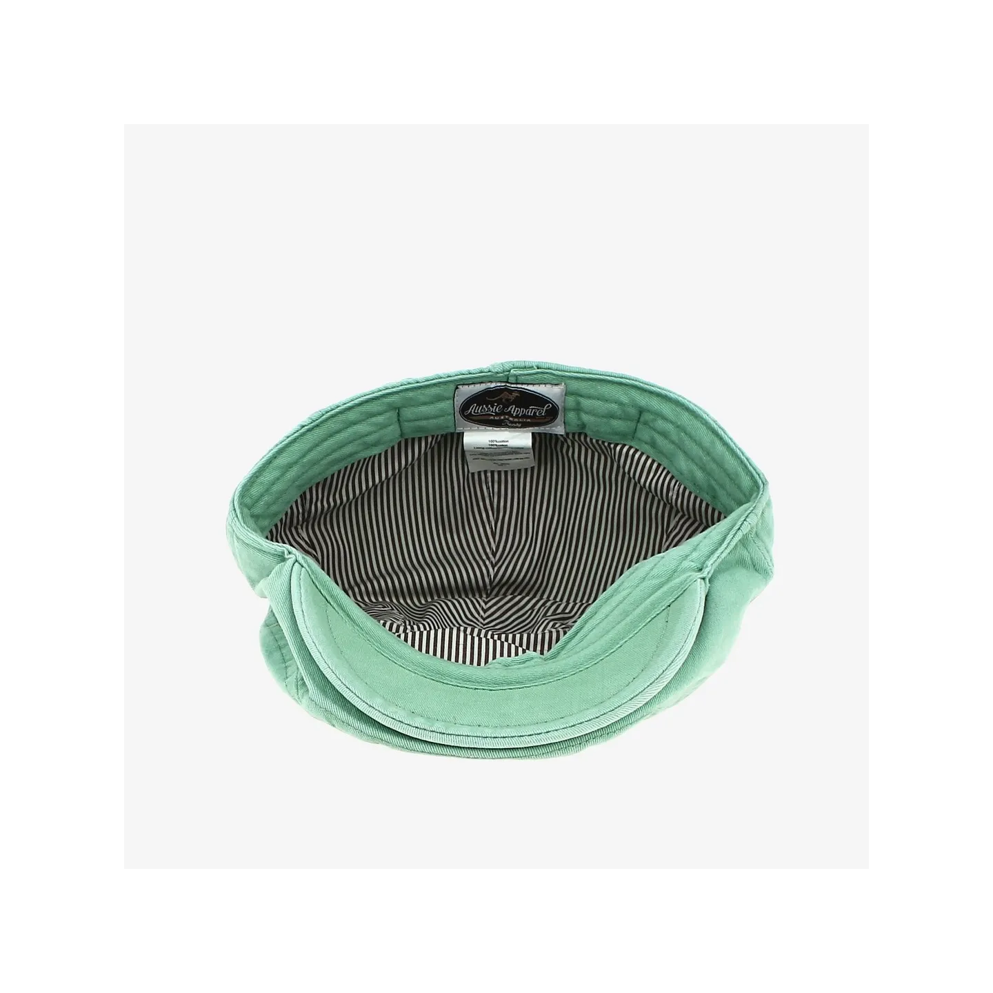 Casquette Bec de canard Brazil Coton Menthe - Aussie Apparel Reference : 12041 | Chapellerie Traclet