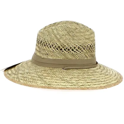 Chapeau Traveller Columbia Paille Naturelle Beige - Dorfman Pacific Co Reference : 12053 | Chapellerie Traclet