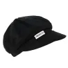 Casquette Gavroche Hors série Lin Noir  - MTM Reference : 12071 | Chapellerie Traclet