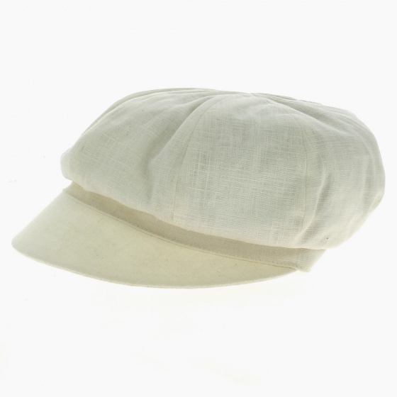 Casquette Gavroche Hors série Lin Ecru - MTM