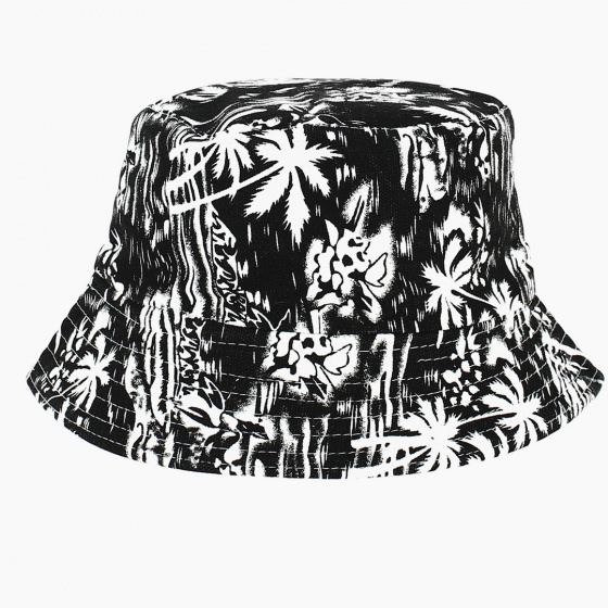 Black and White Island Bucket Hat - Traclet