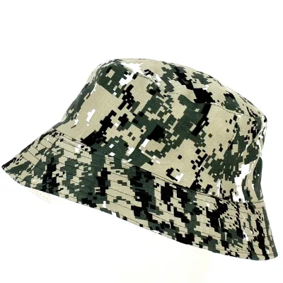 Sand Geometric Camouflage Bucket Hat - Traclet Reference: 12081 | Traclet Hat Shop