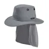 Chapeau cache nuque - chapeau The Polaris TP100 Cache nuque Gris - Tilley Reference : 11766 | Chapellerie Traclet