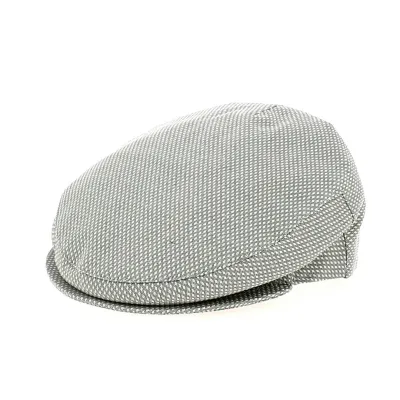 Ravenne Beige Cotton Flat Cap - Traclet Reference: 12083 | Chapellerie Traclet