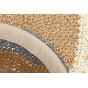 Valeille Foldable Paper Straw Wide-Brimmed Hat Beige & Gray - Traclet