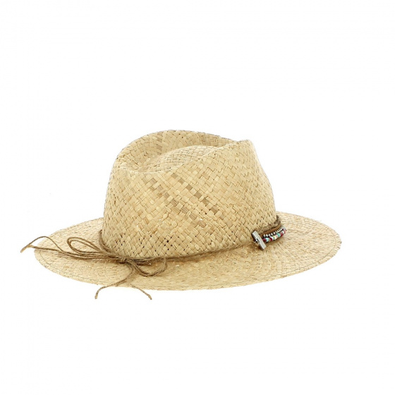 Fedora Hat Creation Fantasia Raffia - Flechet