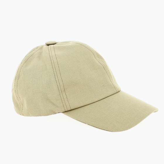 Monochrome Beige Baseball Cap - Fléchet