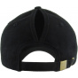 Women's Black Ponytail Baseball Cap - Traclet