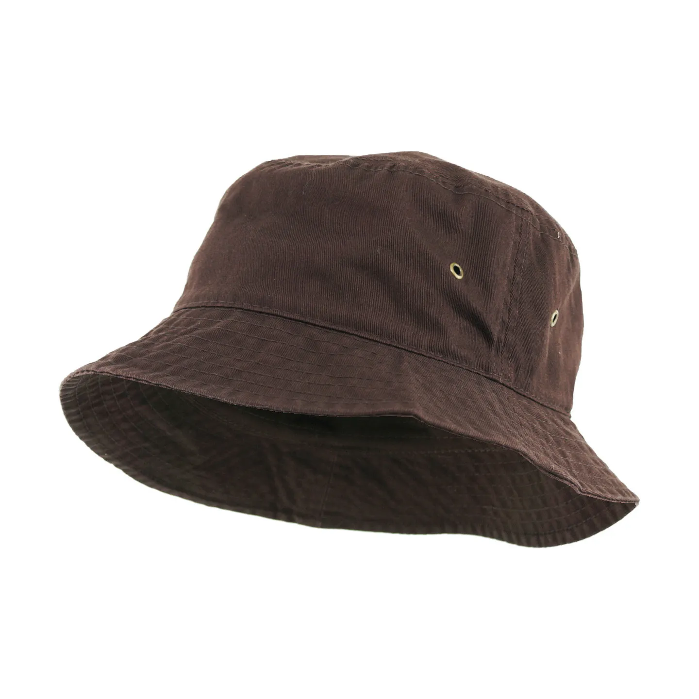 Bob coton marron - Bucket Reference : 5098 | Chapellerie Traclet