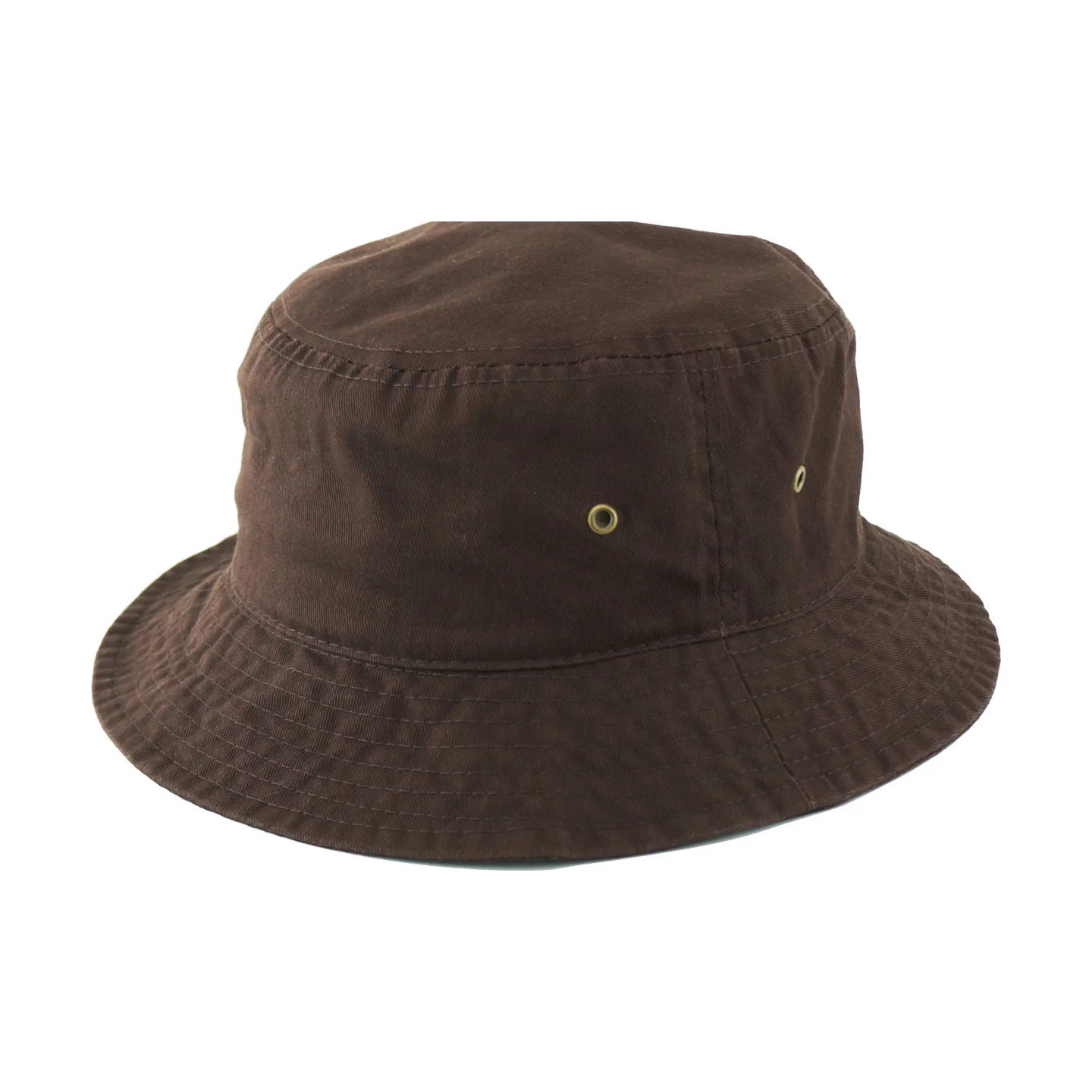 Bob coton marron - Bucket Reference : 5098 | Chapellerie Traclet