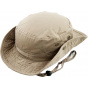 Cotton bucket hat with cord Ethos Beige
