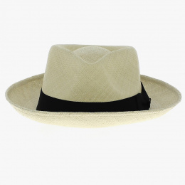 Chapeau Gambler Ribeiro Panama Naturel - Traclet