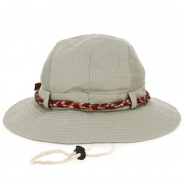 Beige Adonis Traveller Bucket Hat - Traclet