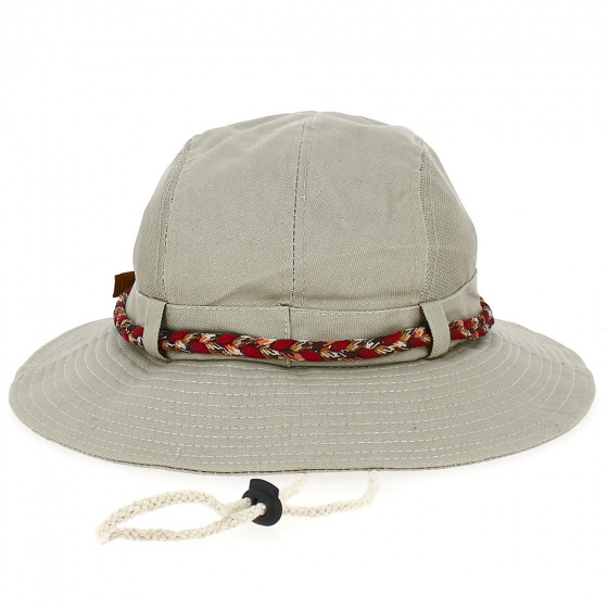 Beige Adonis Traveller Bucket Hat - Traclet