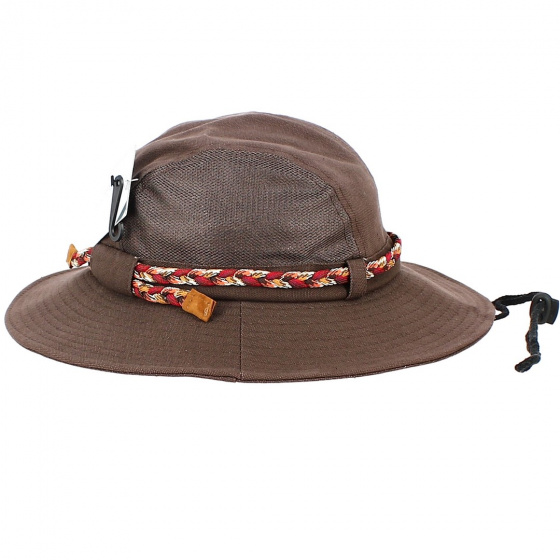 Brown Adonis Traveller Bucket Hat - Traclet