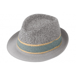 Syracuse Paper Straw Trilby Hat - Traclet