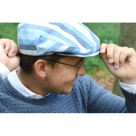 Casquette Plate Maringes Bleu - Traclet