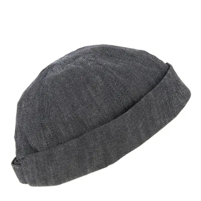 Anthracite Black Linen Breton Miki - Fléchet Reference: 12138 | Traclet Hat Shop