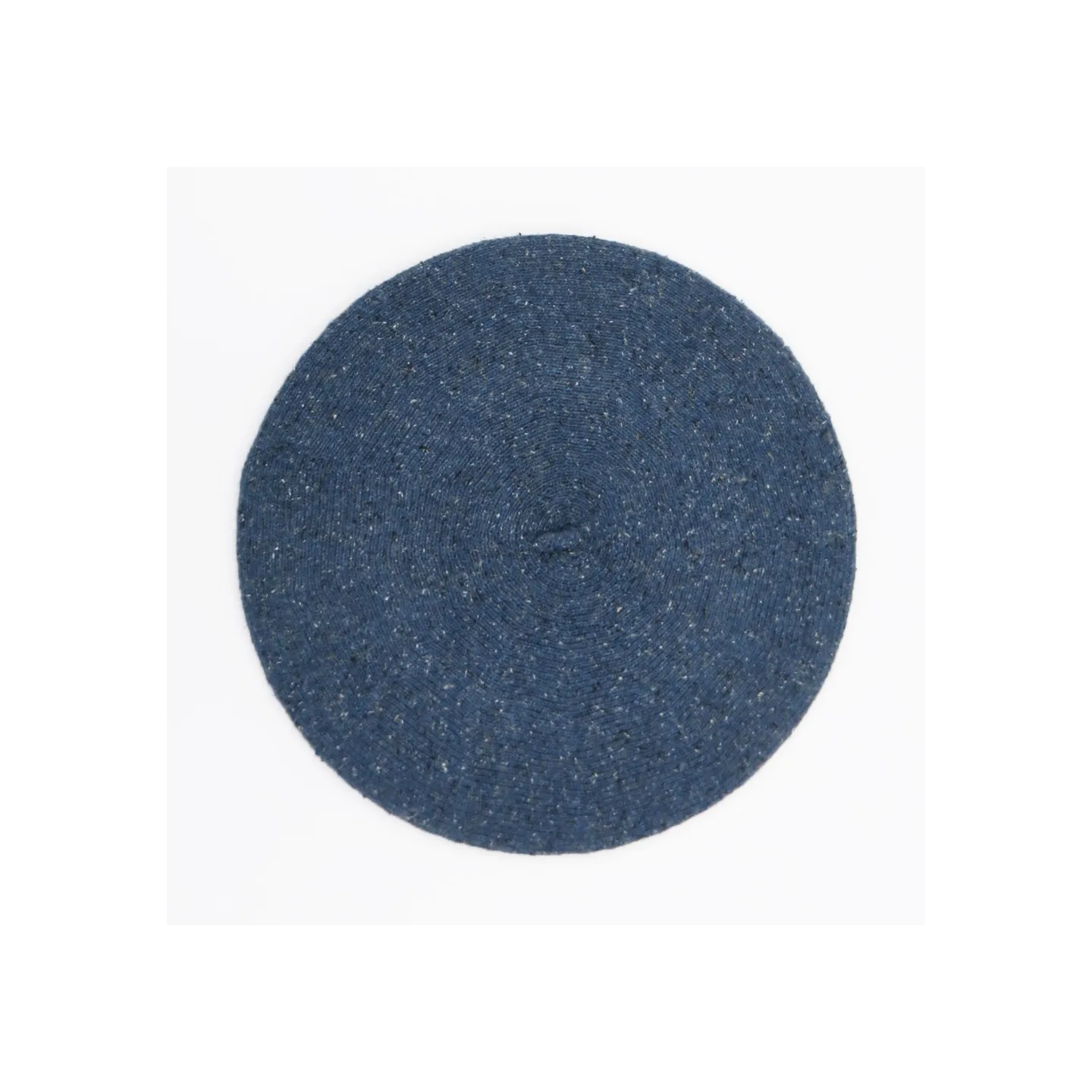 Béret Été Bleu Coton Soie & Lin - Le Béret Français Reference : 4112 | Chapellerie Traclet