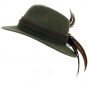 Traveller Prestigious Hat Olive Wool - Traclet