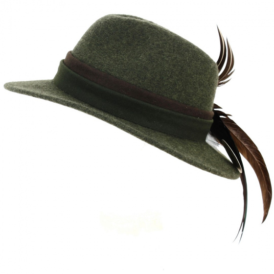 Prestigious Traveller Hat Wool Olive - Traclet