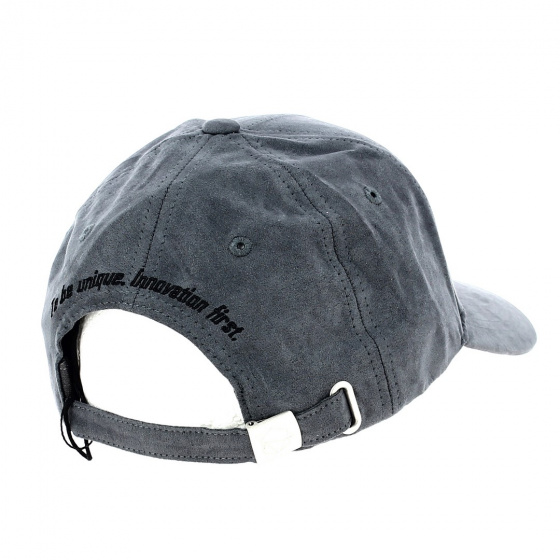 Gray Suede Baseball Cap - Jack Magnan