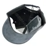 Casquette Baseball Suède Gris - Jack Magnan Reference : 12148 | Chapellerie Traclet