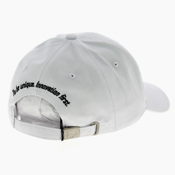 Baseball Cap White Cotton - Jack Magnan