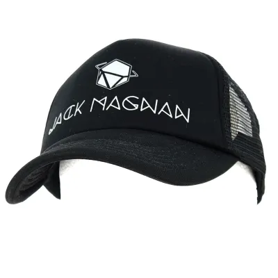 Trucker Cap Black Area - Jack Magnan Reference: 12153 | Traclet Hat Shop