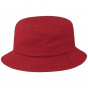 Red Cotton Twill Bucket Hat - Stetson