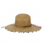 Wide Brim Straw Traveller Hat Palmeras - Traclet