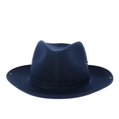 Navy Blue Pampa Camargue Hat - Crambes