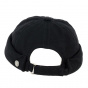 Black Cotton Cooper Docker Beanie Savage - MTM